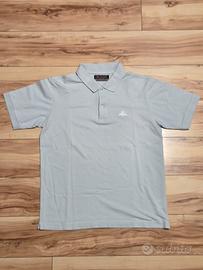 T-shirt Kappa Turchese Uomo – Logo Ricamato, Tg M