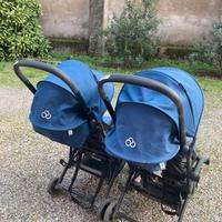 Passeggino gemellare Bumprider