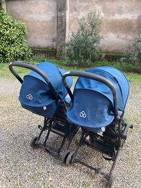 Passeggino gemellare Bumprider