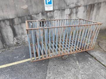 Carrello robusto in ferro