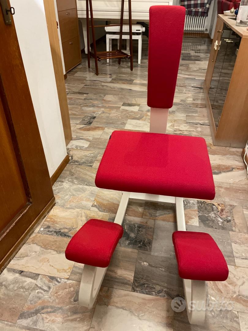 Sedia ergonomica Varier con schienale imbottito - Arredamento e Casalinghi  In vendita a Bergamo