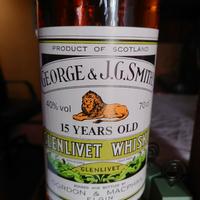 Whisky GLENLIVET 15y  George & J.G. Smith's