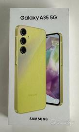 Smartphone Samsung Galaxy A35 5G 8+256gb gialloNEW