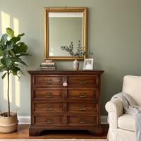 Cassettiera Canterano Lombardo in noce