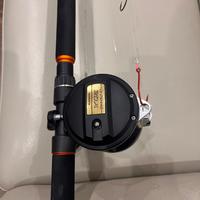 Canna da traina + mulinello