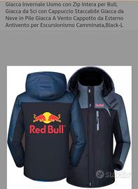 giacca Red bull F1 colore blu scuro,nuovaindossata