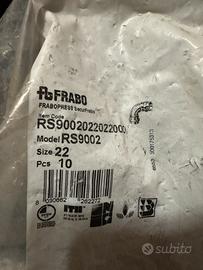 Lotto 3 Curve a 90° Frabopress SecurFrabo - Rame