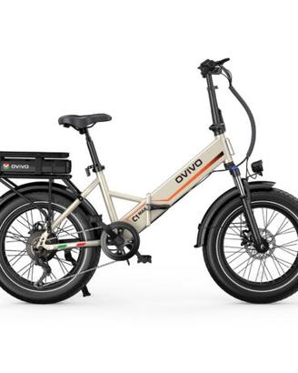 Bici elettrica Ovivo c1 max doppia batteria