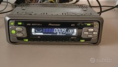 Autoradio Pioneer CD MP3 DEH-P3500MP illum verde