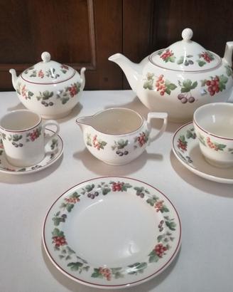 Set Caffè e Tè Wedgwood Queen's Ware 