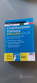Costituzione Italiana Esplicata Minor