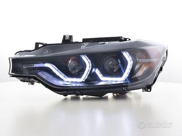 Fari LED DRL BMW Serie 3 F30/F31 M4 Style NERI