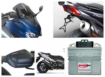 Yamaha T Max 560 accessori scarico ammortizzatore