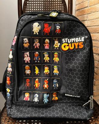 Zaino scuola Tinta Unita Stumble Guys