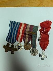 Medagliere militare Italiano WWII originale
