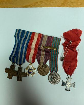 Medagliere militare Italiano WWII originale