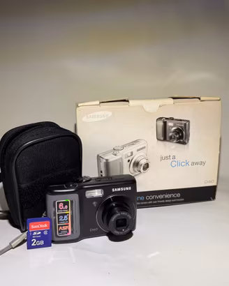 Samsung Digimax D60 – Fotocamera Digitale CCD 6 MP