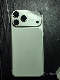 iPhone 17 Pro Max 256GB Silver-da riparare/ricambi
