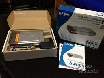 Switch ethernet a 8 porte des-1008d-tx