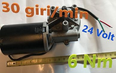 Motore potente 24 VOLT 30 GIRI moto riduttore 12V