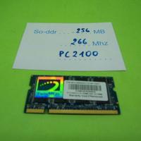 Memoria SO-DIMM DDR 256 Mbyte 266 Mhz PC-2100 PC21