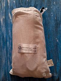 sacco lenzuolo per campeggio e trekking 