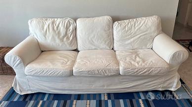 Divano IKEA EKTORP 3 posti bianco