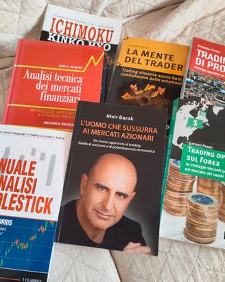 Lotto 7 libri sul trading
