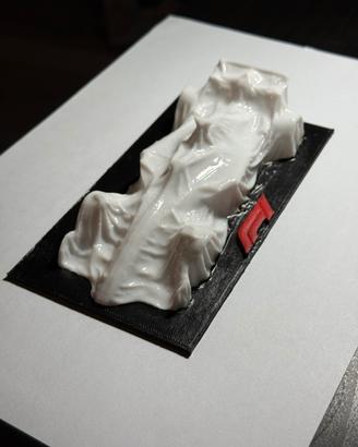 Modellino di Formula 1 Resinato e pitturato