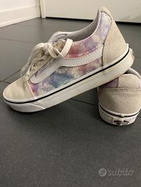 Scarpe VANS Old Skool n.37 - bianche/multicolor