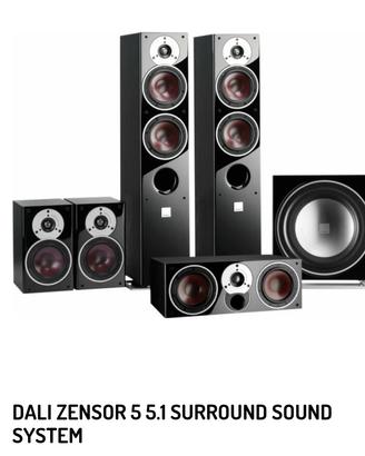 Dali zensor 5.1 set completo 
