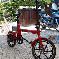 bicicletta elettrica pieghievole fiat 500