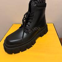 Stivale Pelle Uomo Fendi Nuovo