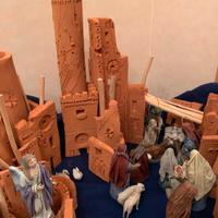 Originale ambientazione presepe