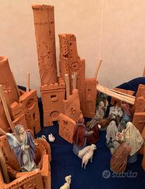 Originale ambientazione presepe
