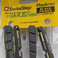 Pattini freni per ruote in carbonio swiss stop