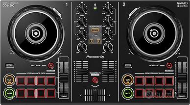 Pioneer DJ DDJ-200 Smart DJ Controller, Black