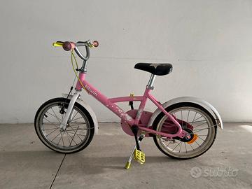 Bicicletta bambina Decathlon Princess 16"
