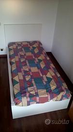 Letto MALM con rete a doghe LONSET (IKEA)