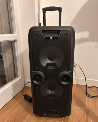 Cassa acustica amplificata portatile