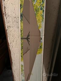 Ombrellone per giardino con piede