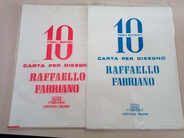 Fogli disegno  fabriano ruvidi e satinati zanders