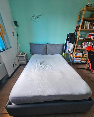 letto Ikea  contenitore 1 piazza ½ + materasso