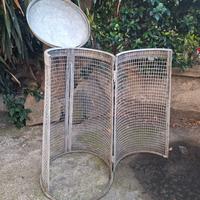 porta sacco immondizia in metallo