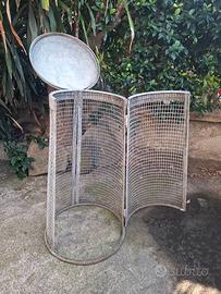 porta sacco immondizia in metallo