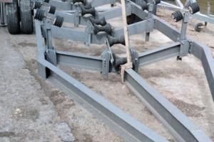 CARRELLO BARCA IPE ACCIAIO