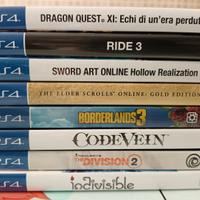 Videogiochi per PS4, PS1,Nintendo 3DS