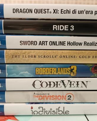 Videogiochi per PS4, PS1,Nintendo 3DS