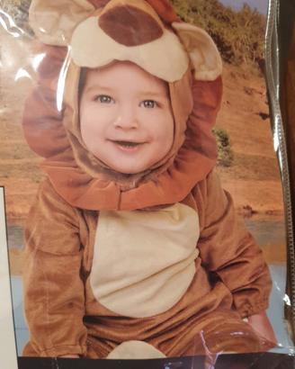 costume carnevale bambino Leone 