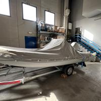 Gommone con Carrello